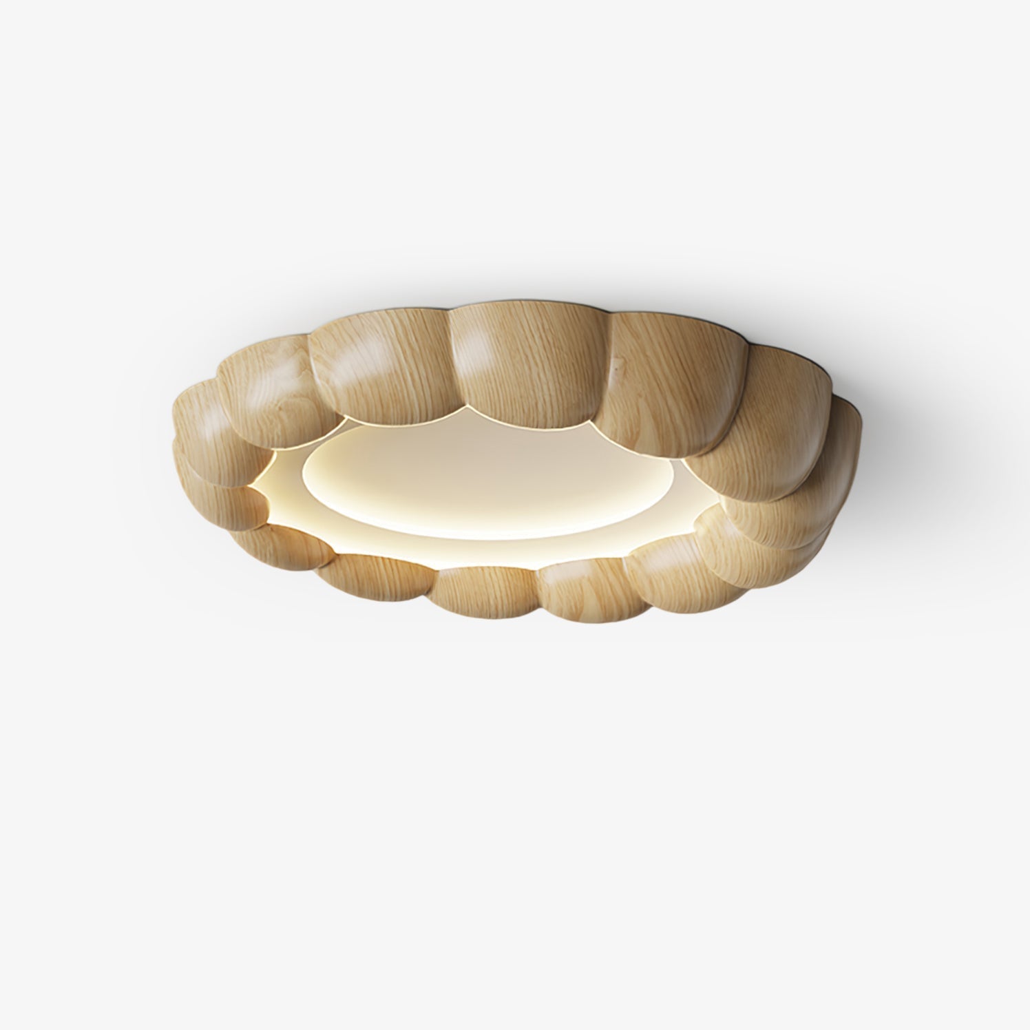 Eraeiel Traditional Elegance Ripple Ceiling Lamp - Neutralighting