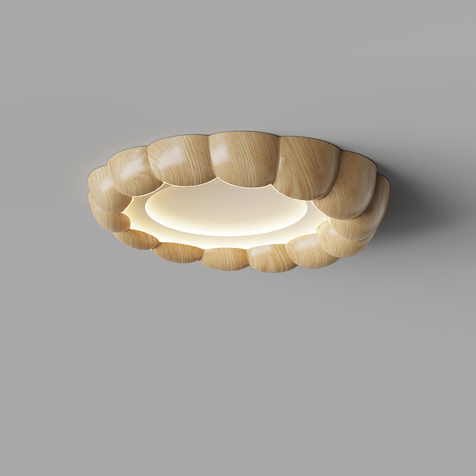 Eraeiel Traditional Elegance Ripple Ceiling Lamp - Neutralighting