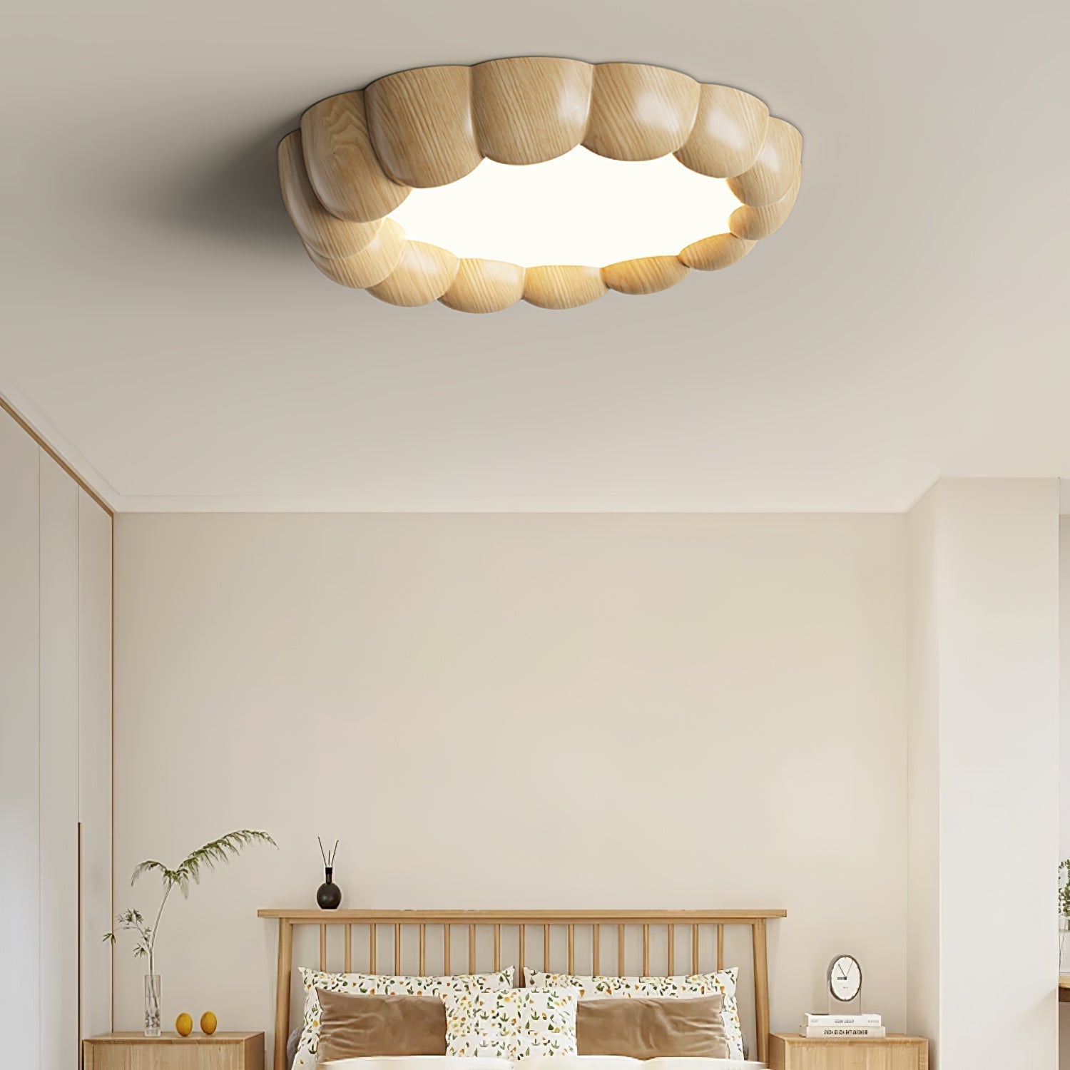 Eraeiel Traditional Elegance Ripple Ceiling Lamp - Neutralighting
