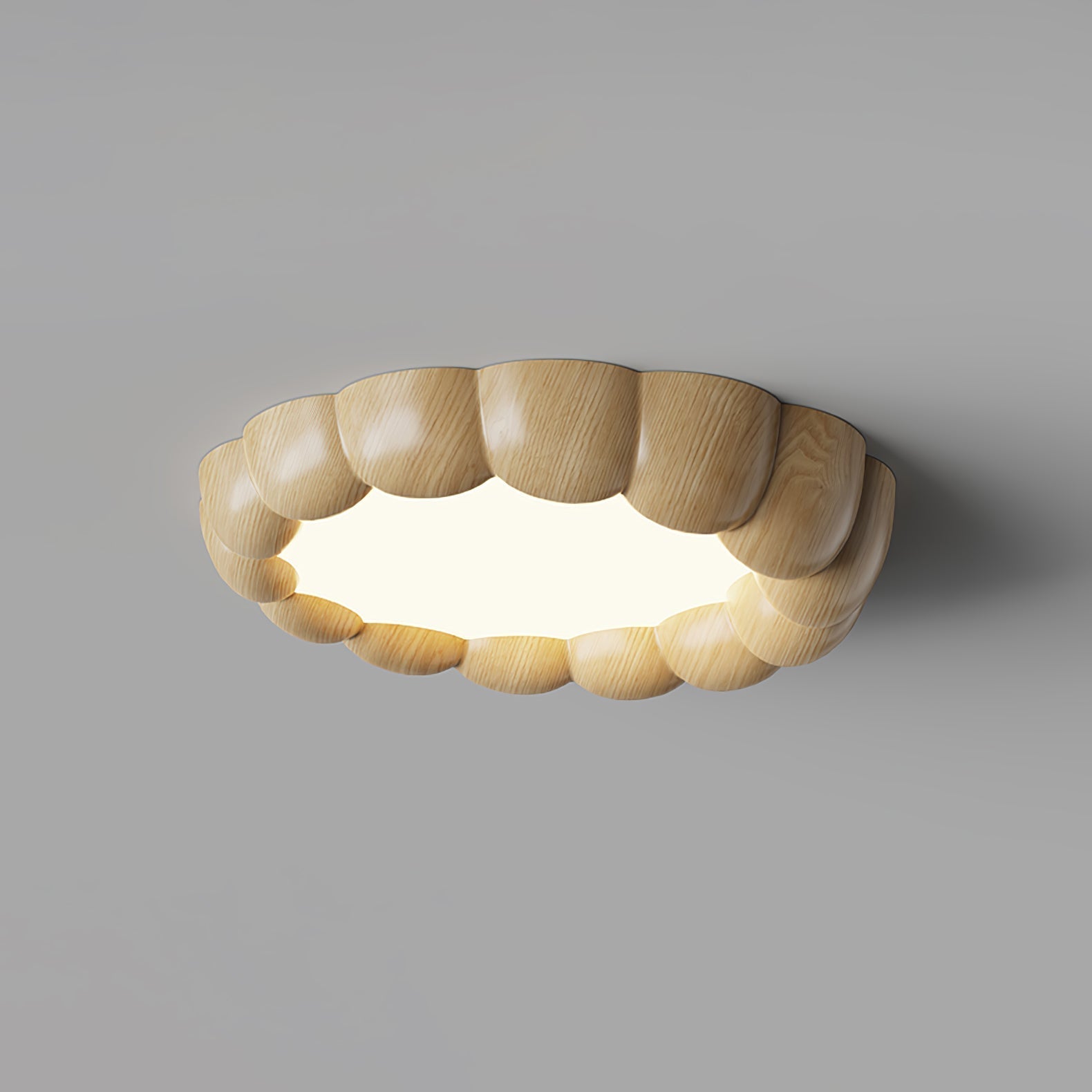 Eraeiel Traditional Elegance Ripple Ceiling Lamp - Neutralighting