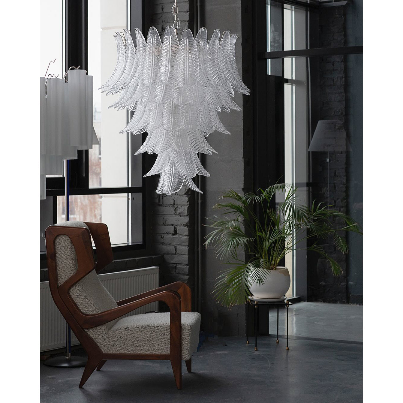 Ersoran Lustre Métal Verre Luxe Postmoderne - Neutralighting
