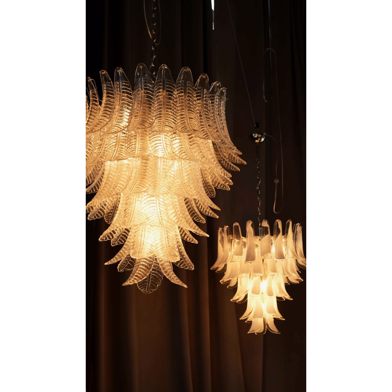 Ersoran Lustre Métal Verre Luxe Postmoderne - Neutralighting