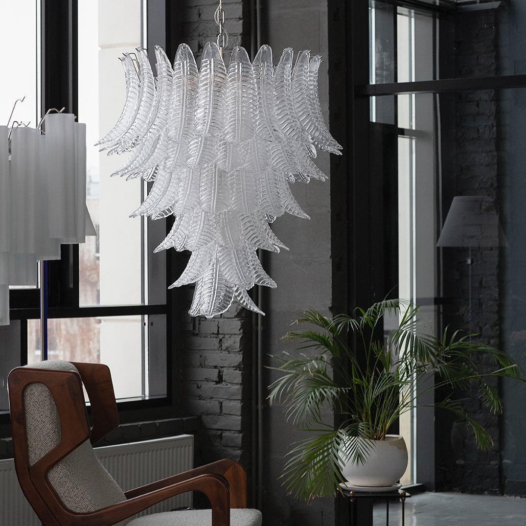 Ersoran Lustre Métal Verre Luxe Postmoderne - Neutralighting