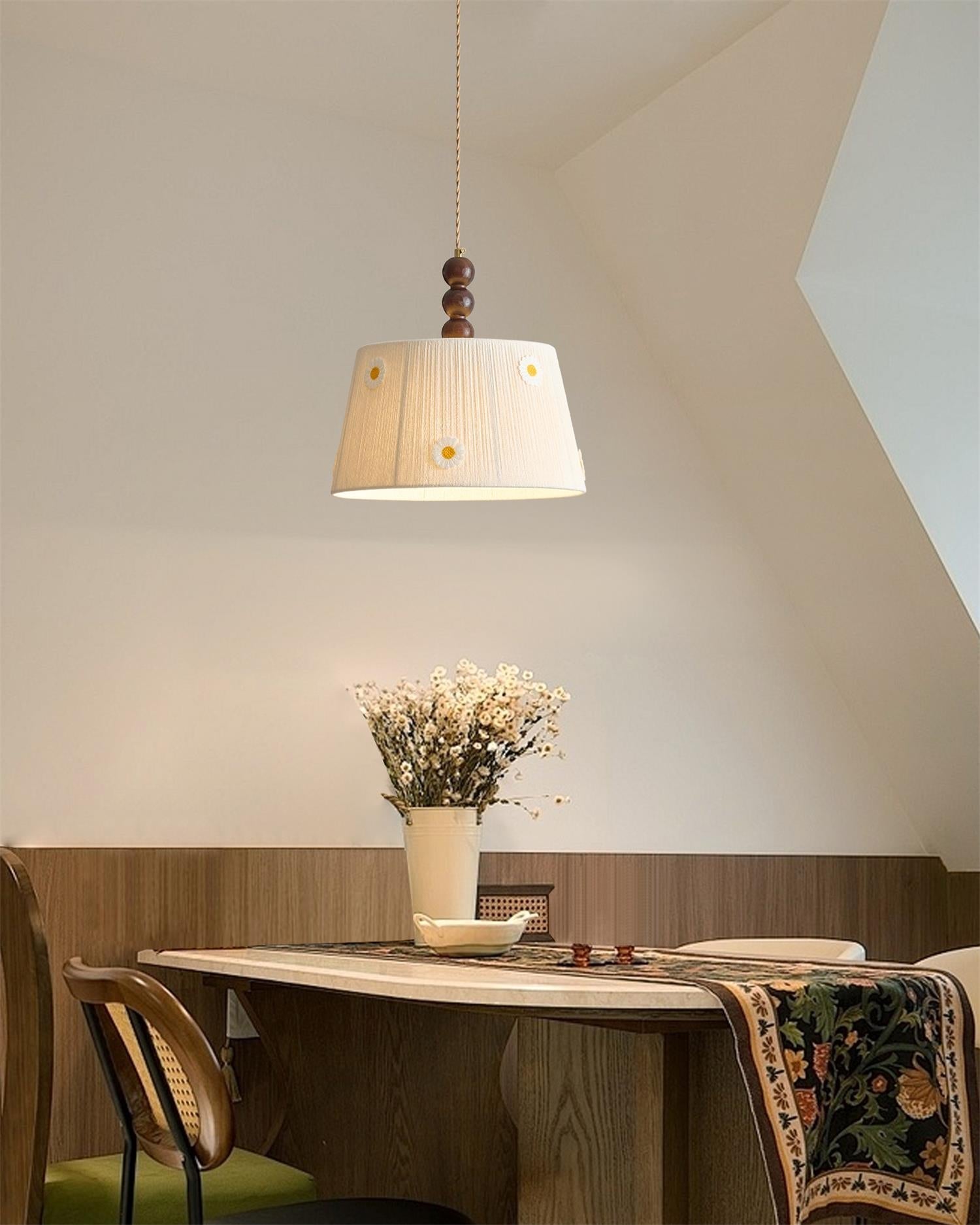 Tatum Lampe Pendante Minimaliste en Bois - Neutralighting