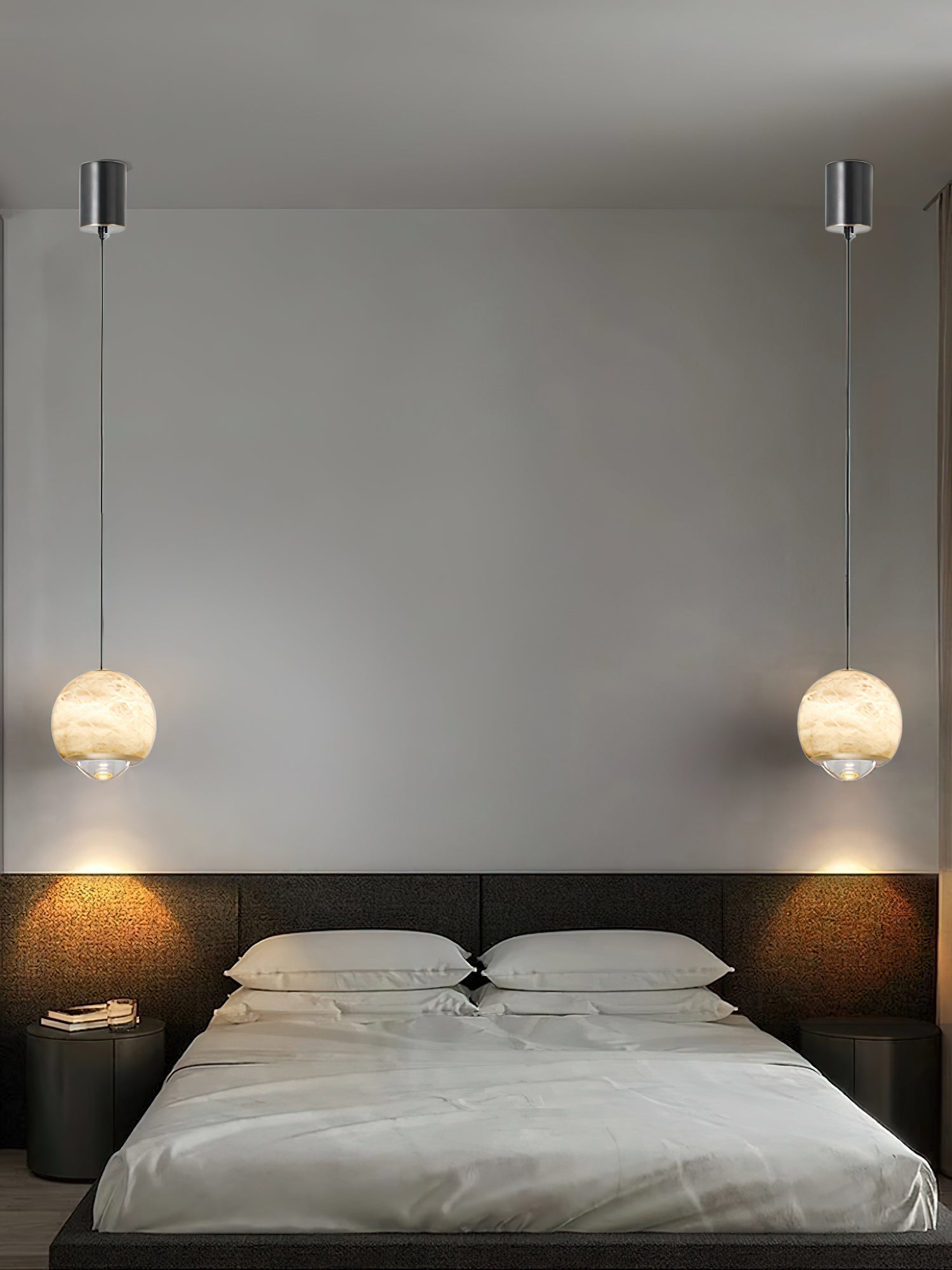 Zephaan Suspension Laiton Albâtre Moderne Minimaliste - Neutralighting