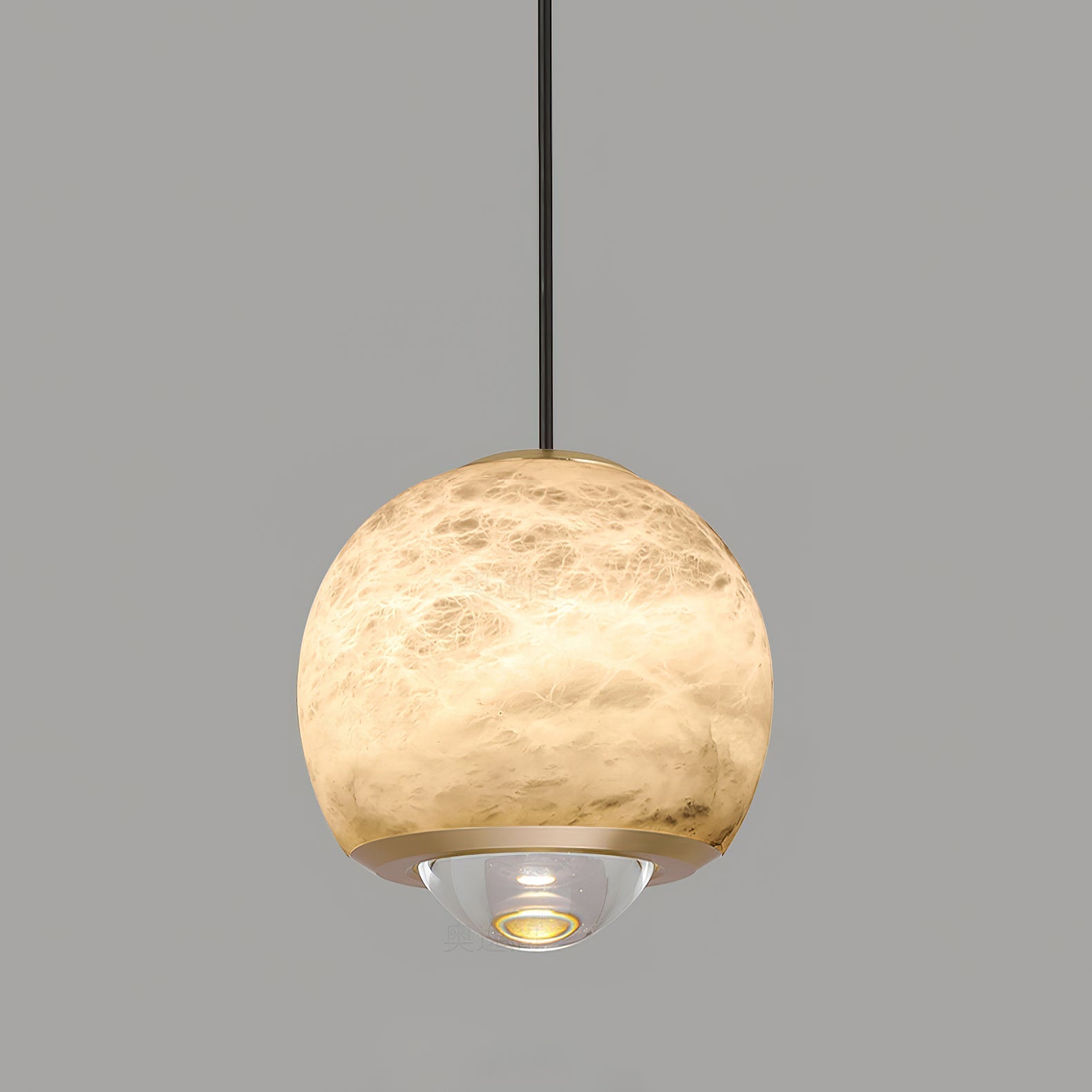 Zephaan Suspension Laiton Albâtre Moderne Minimaliste - Neutralighting