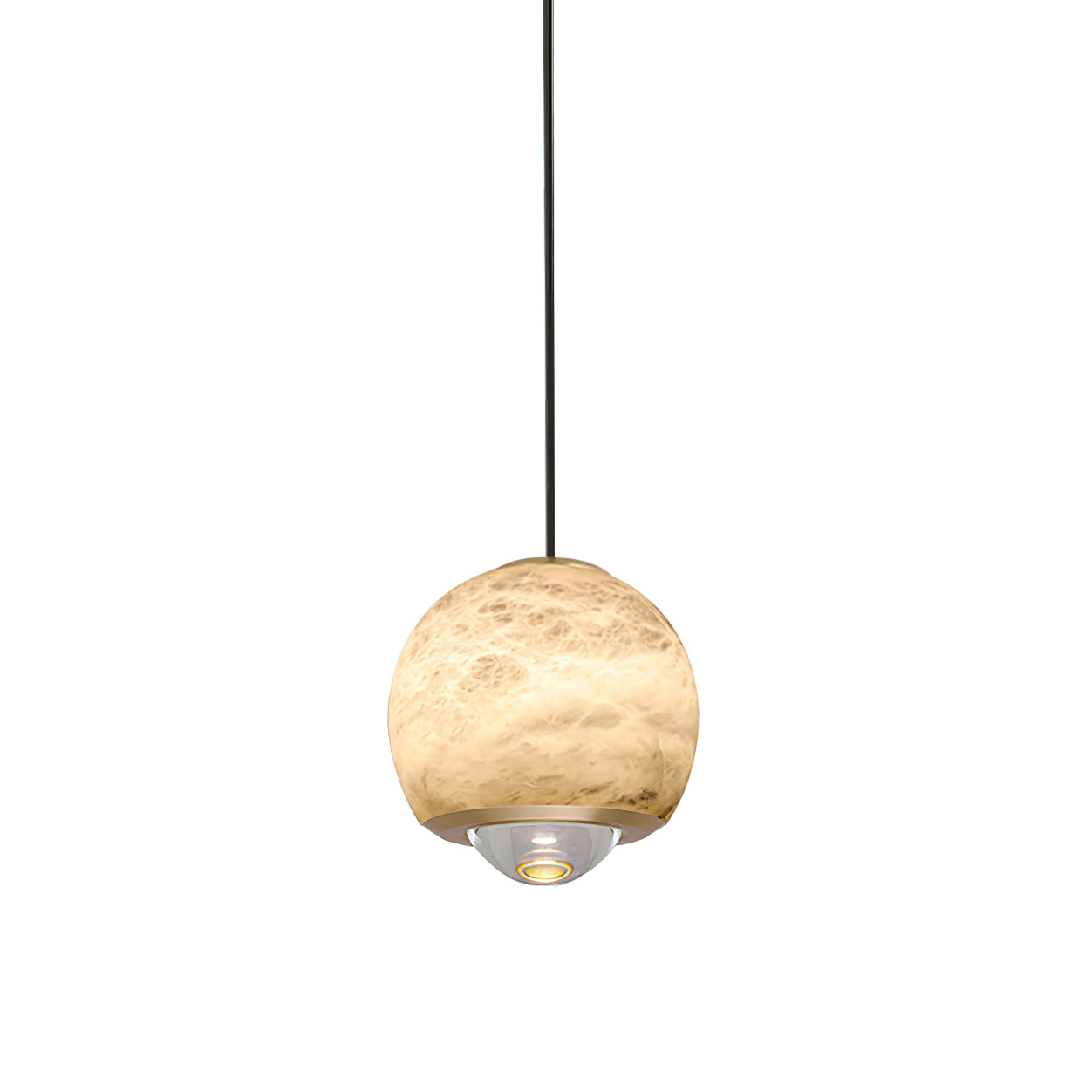 Zephaan Suspension Laiton Albâtre Moderne Minimaliste - Neutralighting
