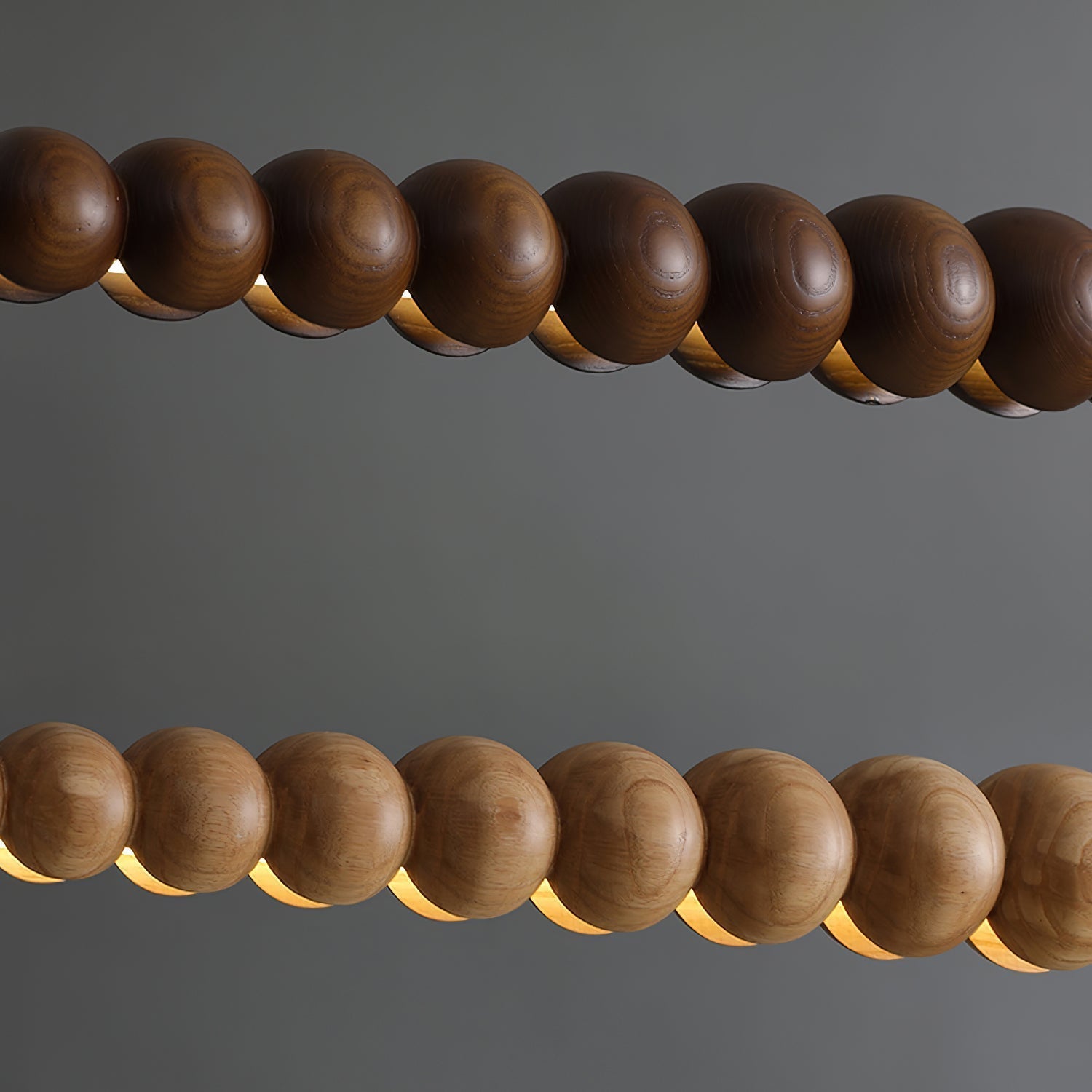 Favon Lustre en Bois à Perles - Neutralighting