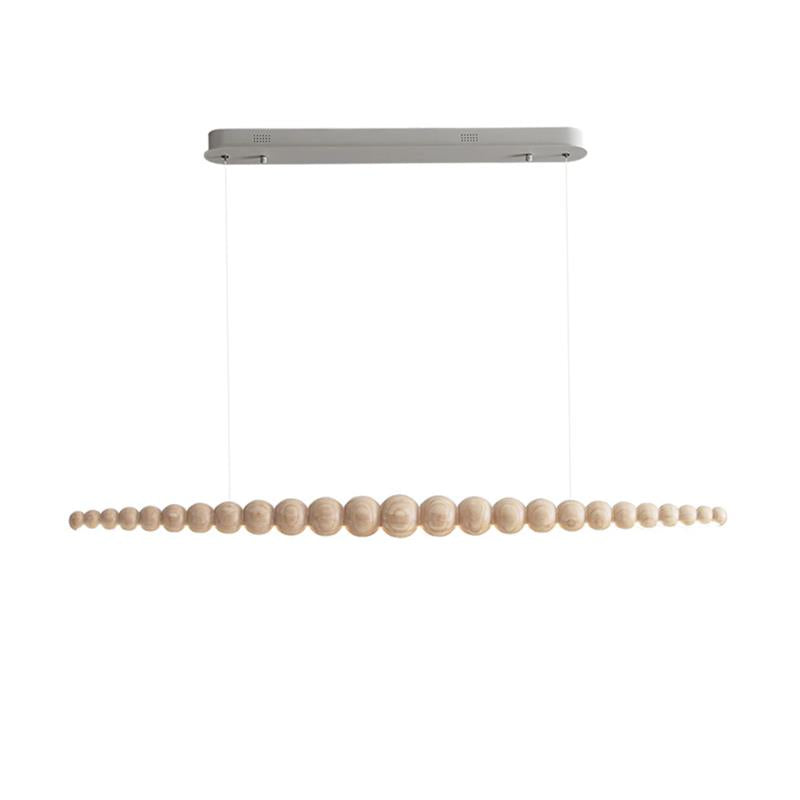 Arbor Chandelier Minimaliste en Bois Noyer - Neutralighting