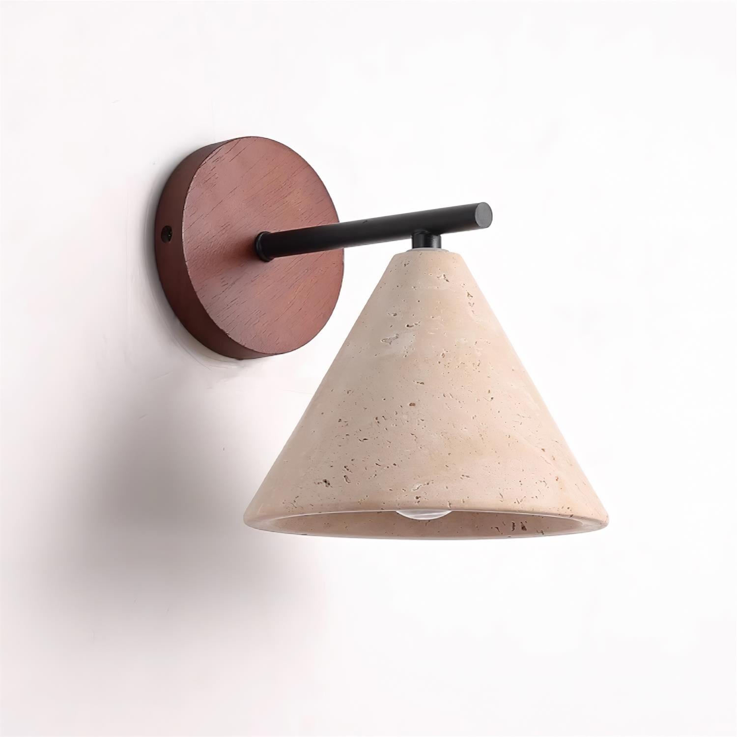 Tavero Applique Murale Moderne Bois Cone - Neutralighting