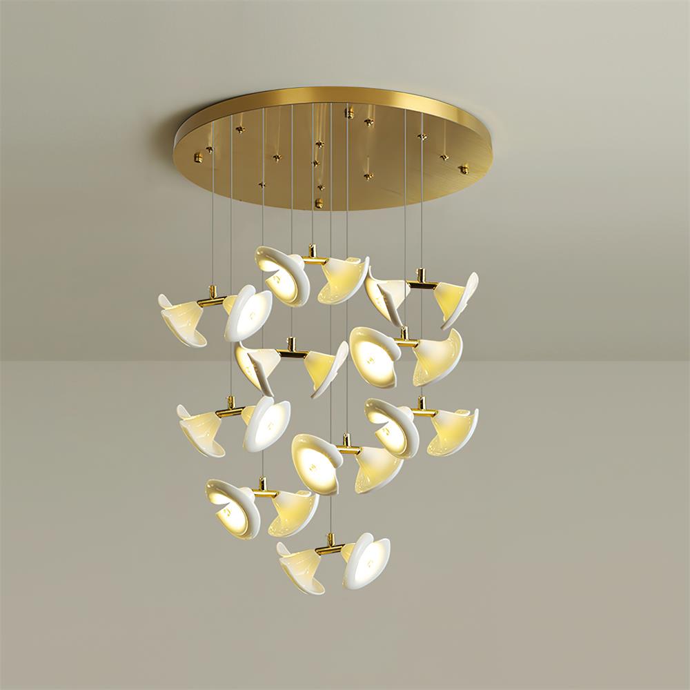 Fiora Lustre Cascade de Pétales Élégance - Neutralighting