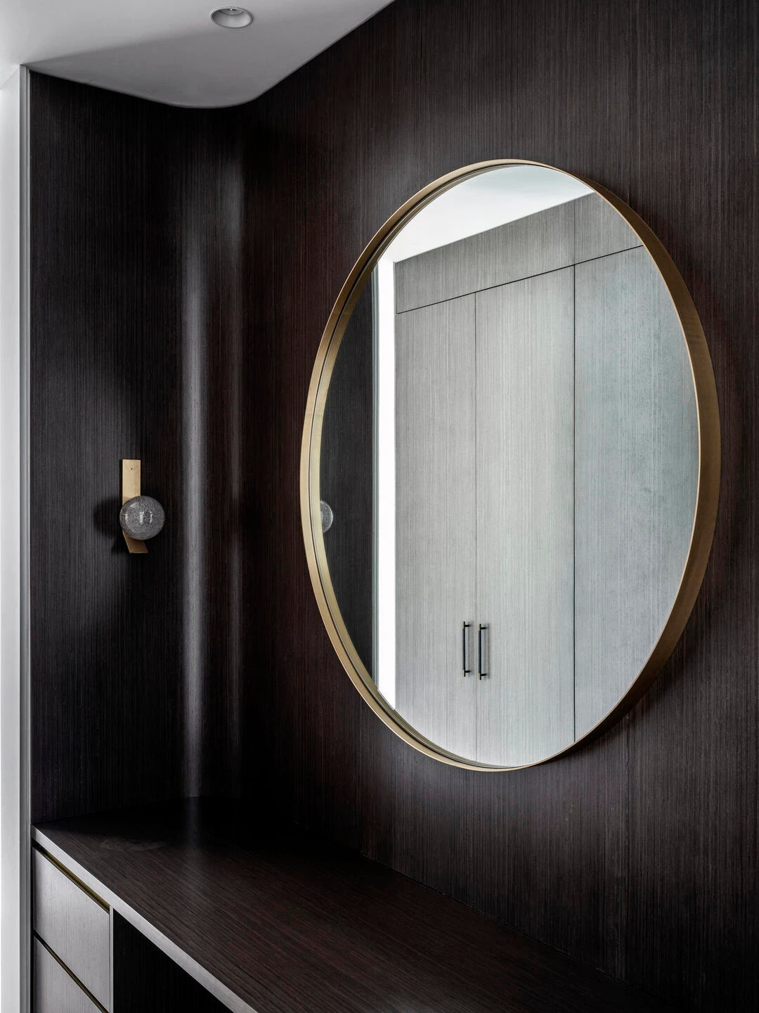 Fizi Applique Murale Cuivre Métal Verre Moderne - Neutralighting