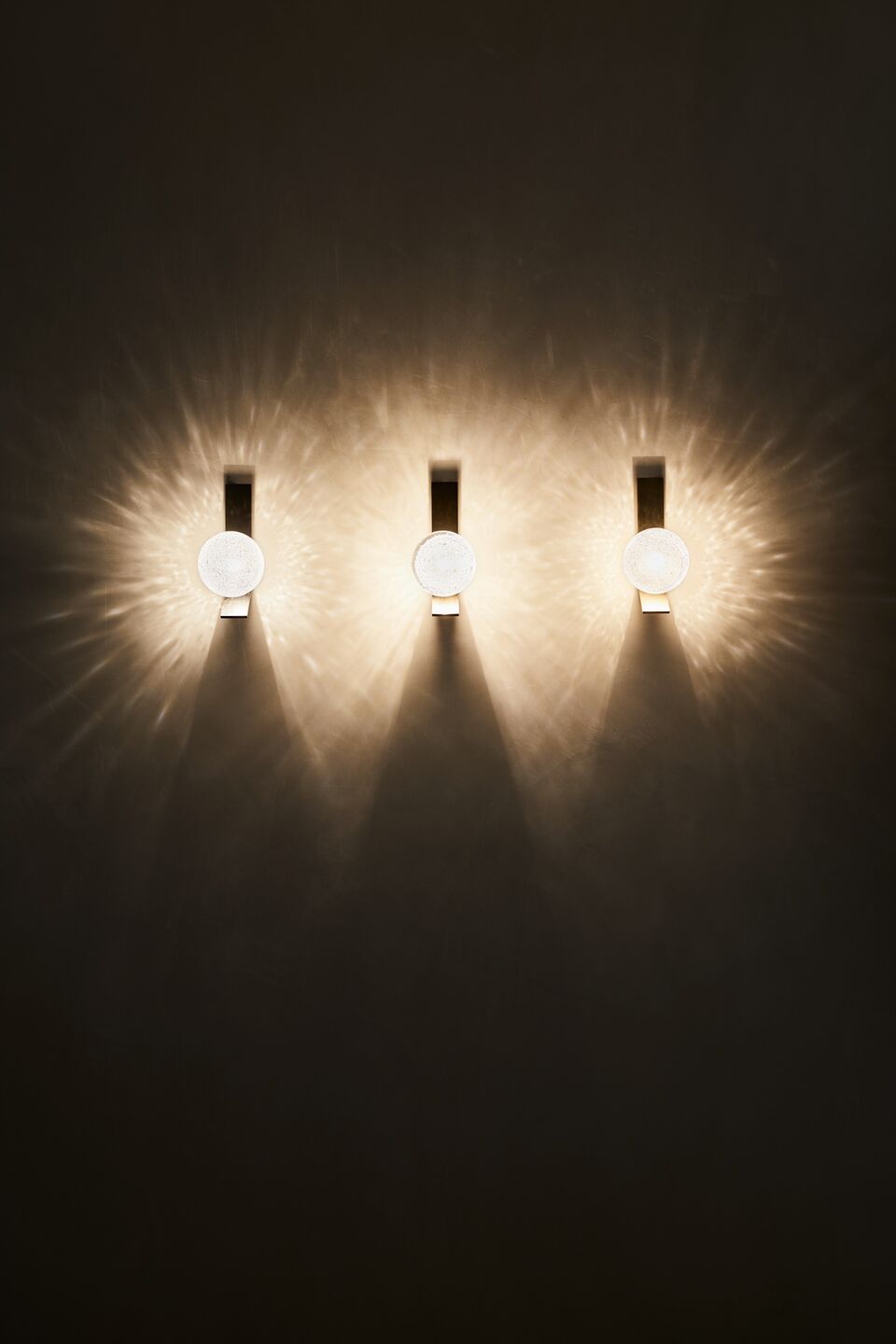 Fizi Applique Murale Cuivre Métal Verre Moderne - Neutralighting