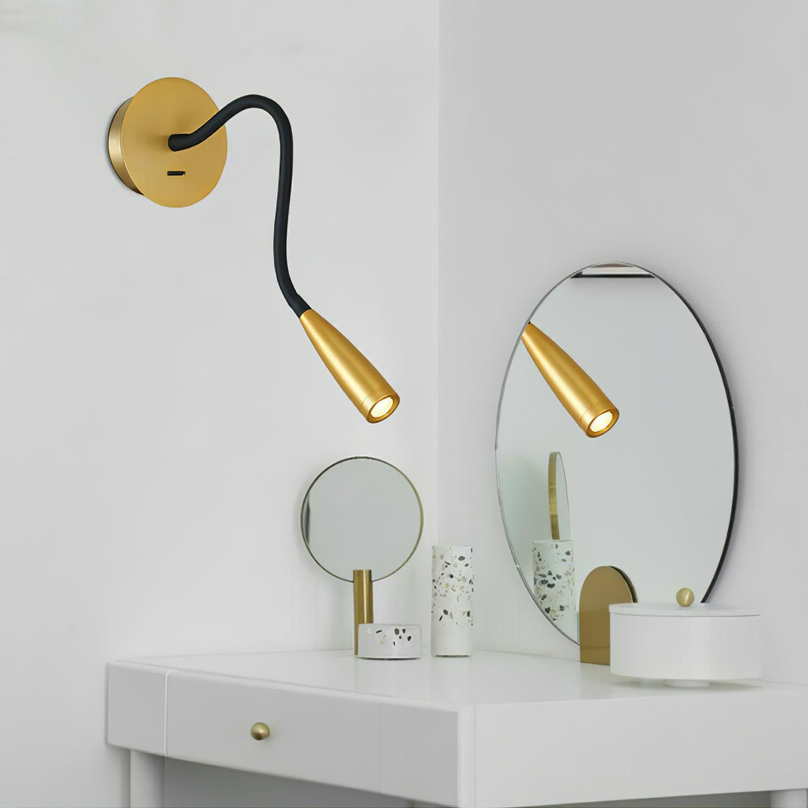 Zodore Modern Minimalist Plug-in Wall Light - Neutralighting