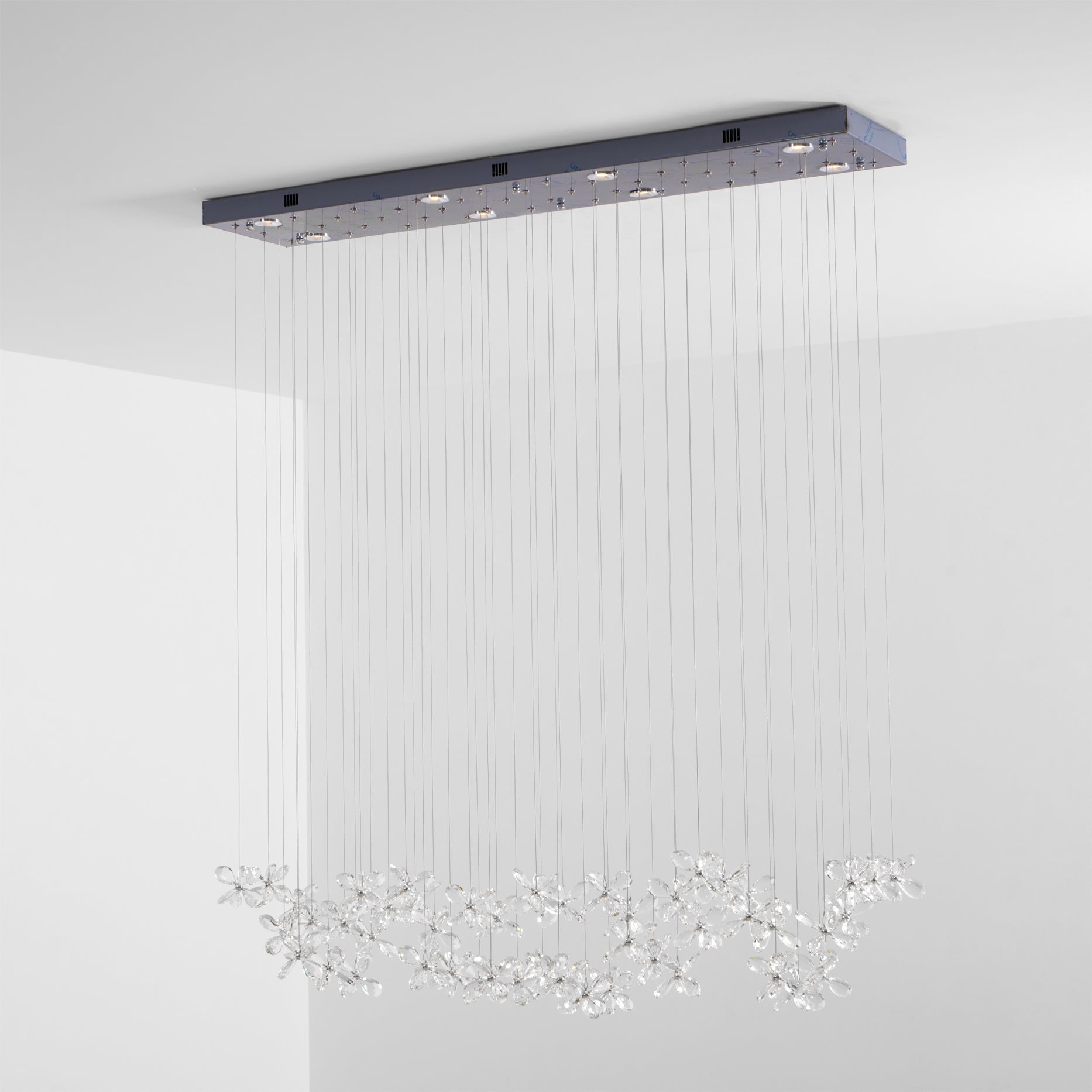 Lustra Chandelier Cristal Papillon Bouquet Floral - Neutralighting
