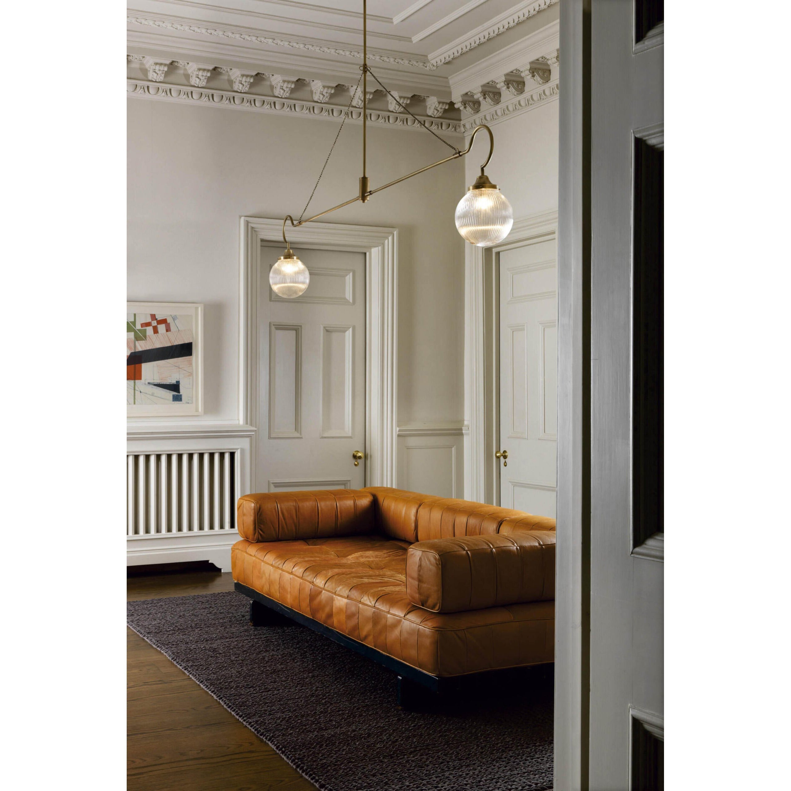 Vavenia Lustre Laiton Verre Moderne Minimaliste - Neutralighting