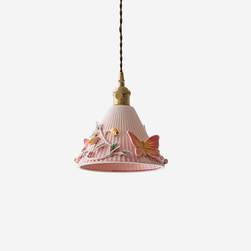 Florynna Lampe Pendante Élégance Fleur Pliée - Neutralighting