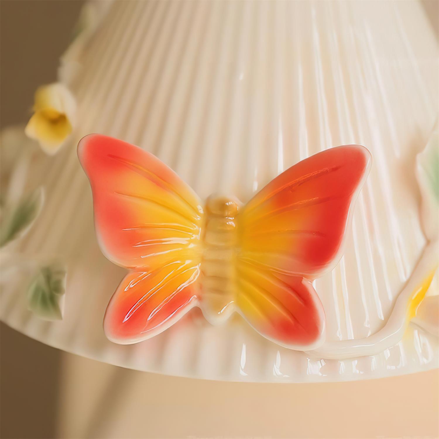 Florynna Applique Murale Pliée Floral Papillon - Neutralighting