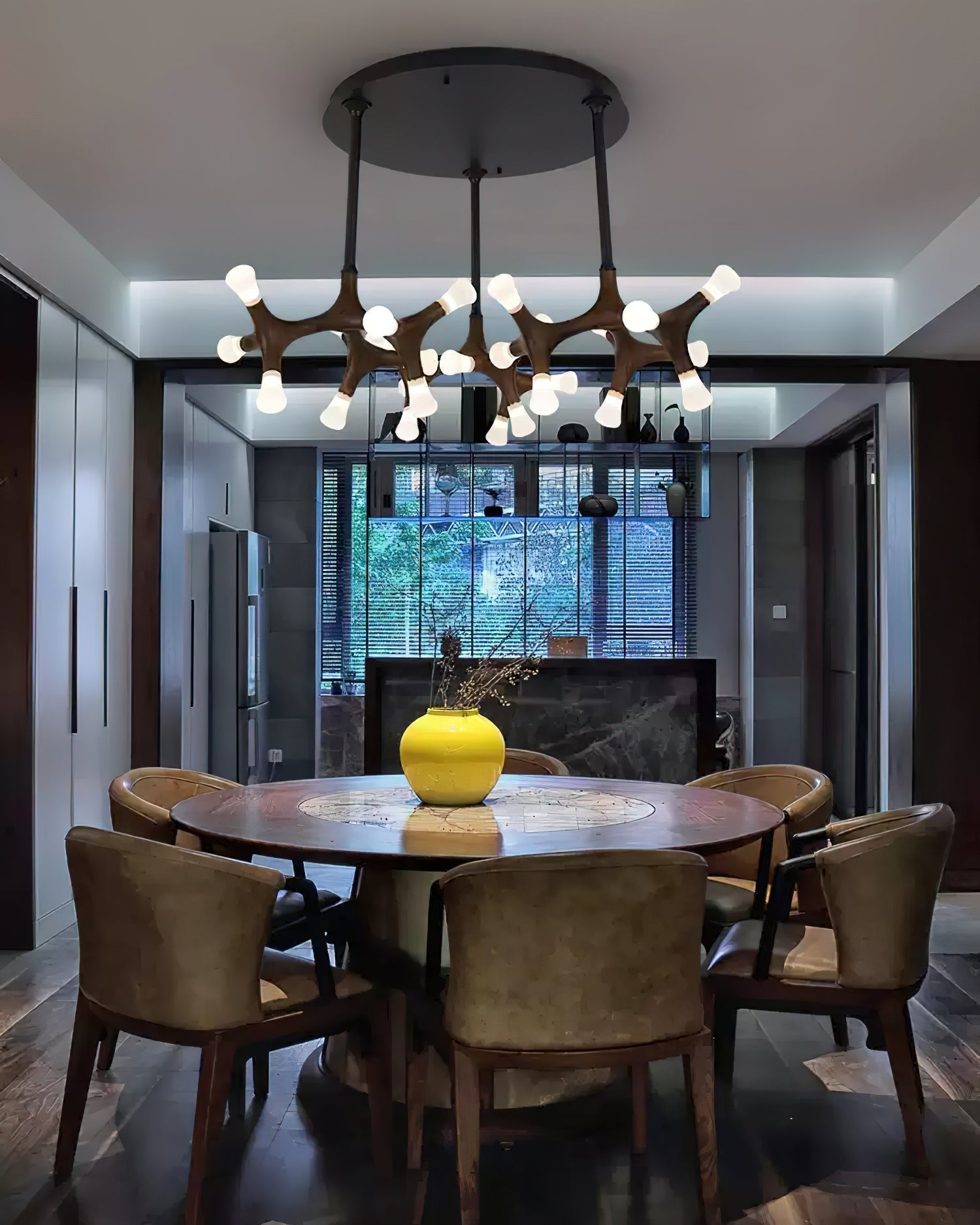 Mynorila Branch-Design Wood Pendant Light - Blowlighting