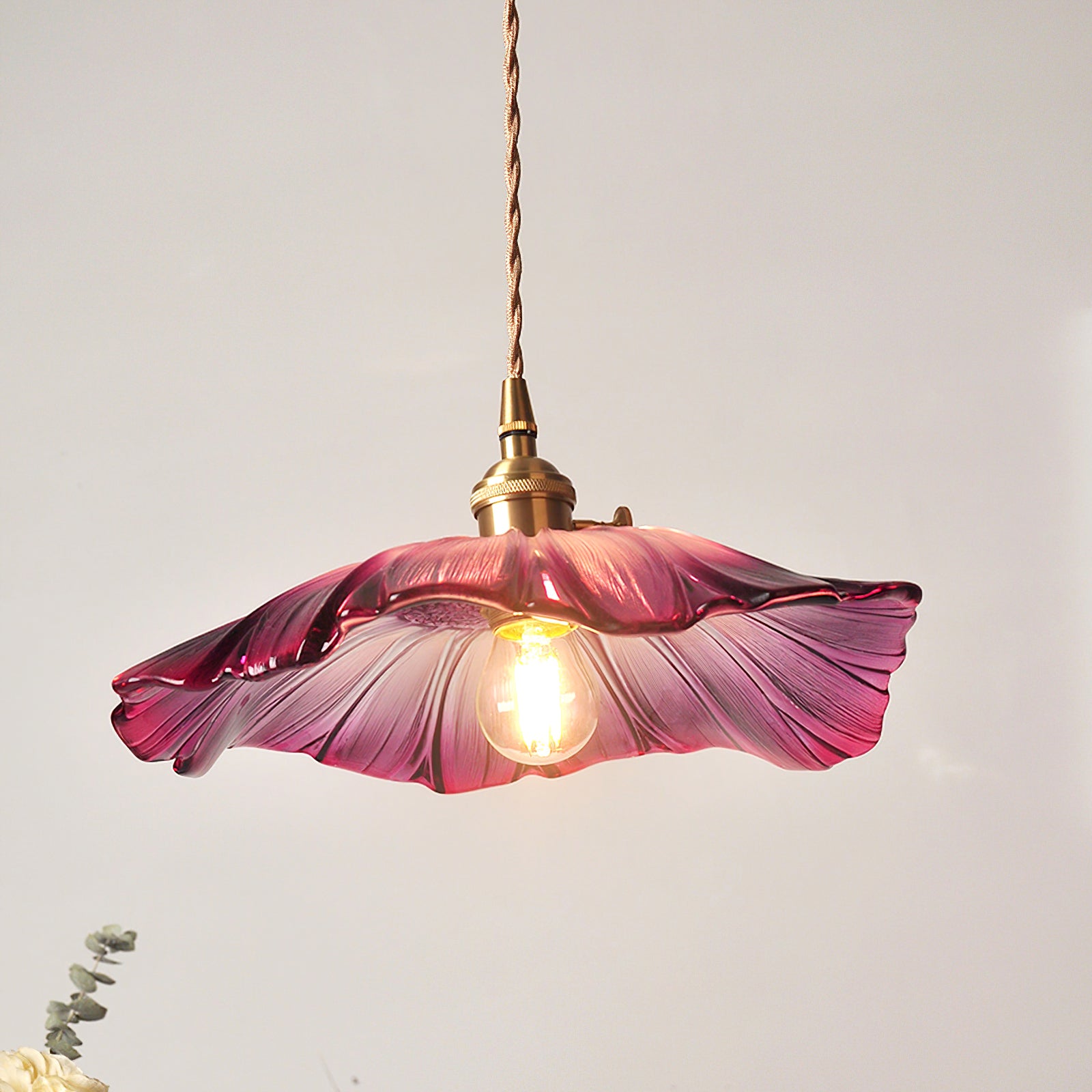Aurvarira Suspension Art Laiton Verre Moderne Minimaliste - Neutralighting