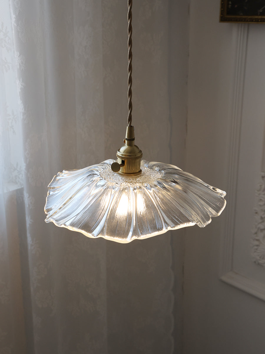 Aurvarira Suspension Art Laiton Verre Moderne Minimaliste - Neutralighting