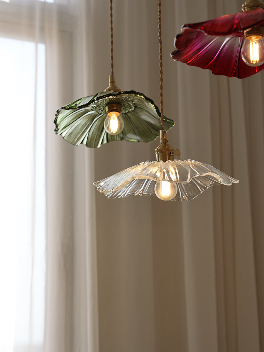 Aurvarira Suspension Art Laiton Verre Moderne Minimaliste - Neutralighting