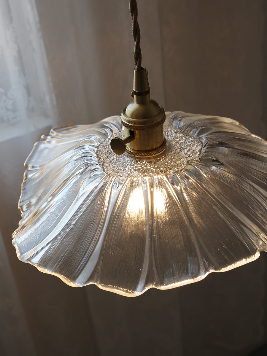 Aurvarira Suspension Art Laiton Verre Moderne Minimaliste - Neutralighting