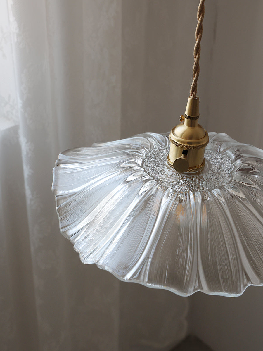 Aurvarira Suspension Art Laiton Verre Moderne Minimaliste - Neutralighting