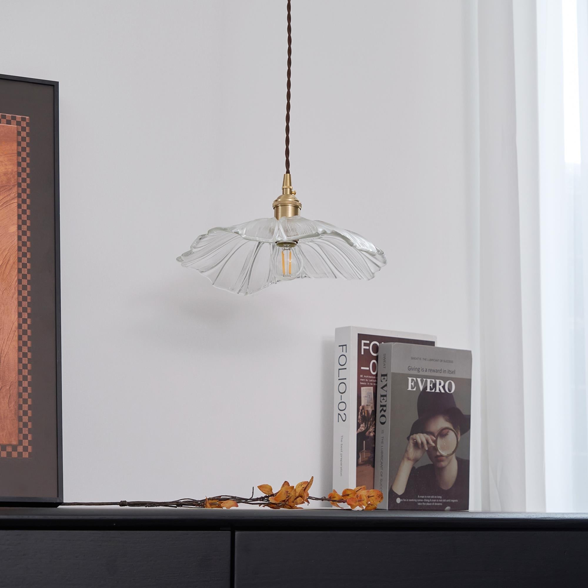 Zesorel Suspension Laiton Verre Créativité Individuelle - Neutralighting