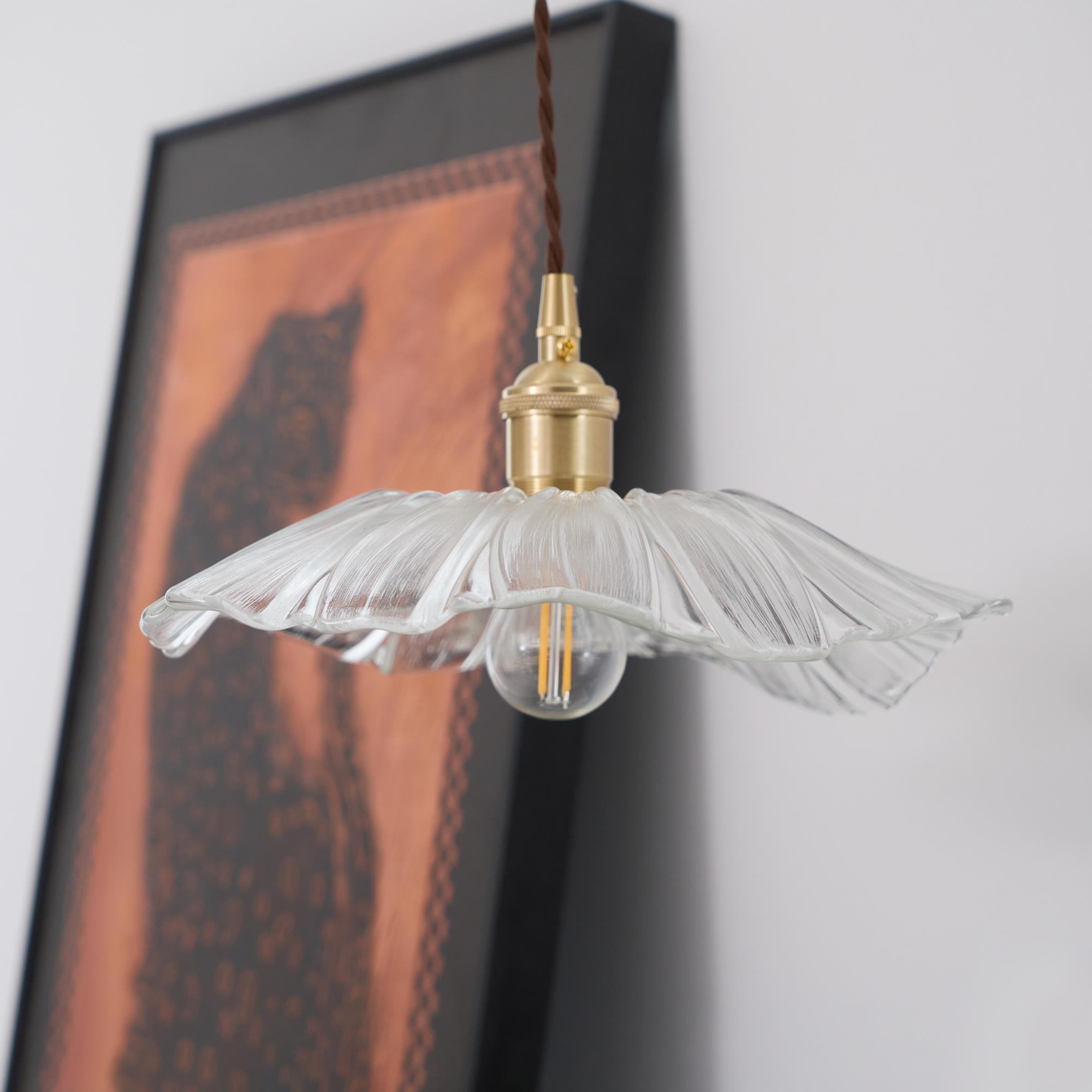 Zesorel Suspension Laiton Verre Créativité Individuelle - Neutralighting