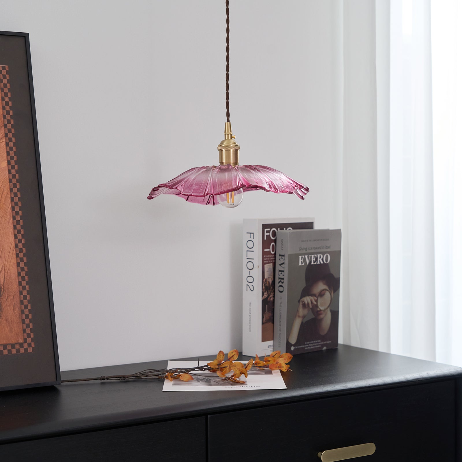 Zesorel Suspension Laiton Verre Créativité Individuelle - Neutralighting