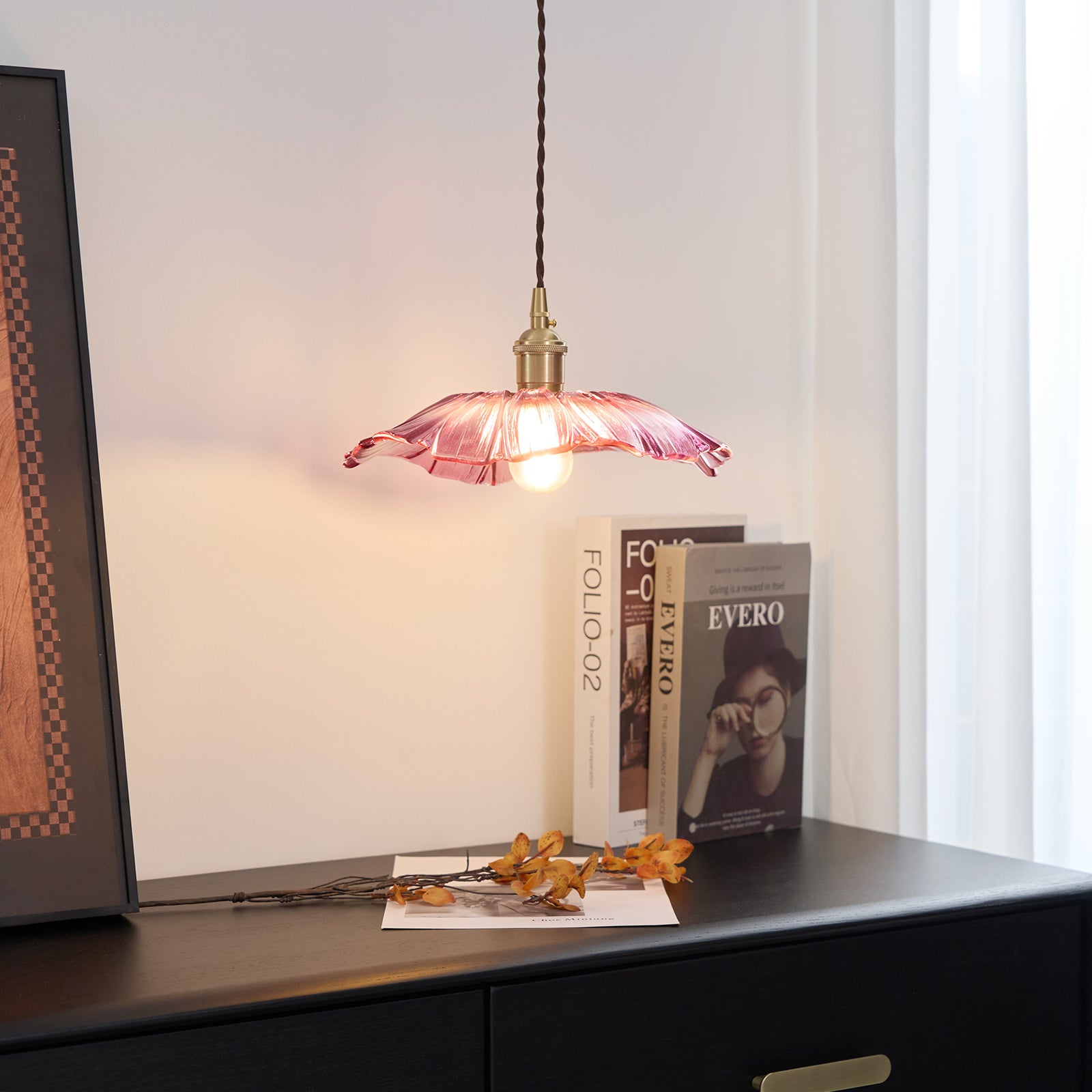 Zesorel Suspension Laiton Verre Créativité Individuelle - Neutralighting