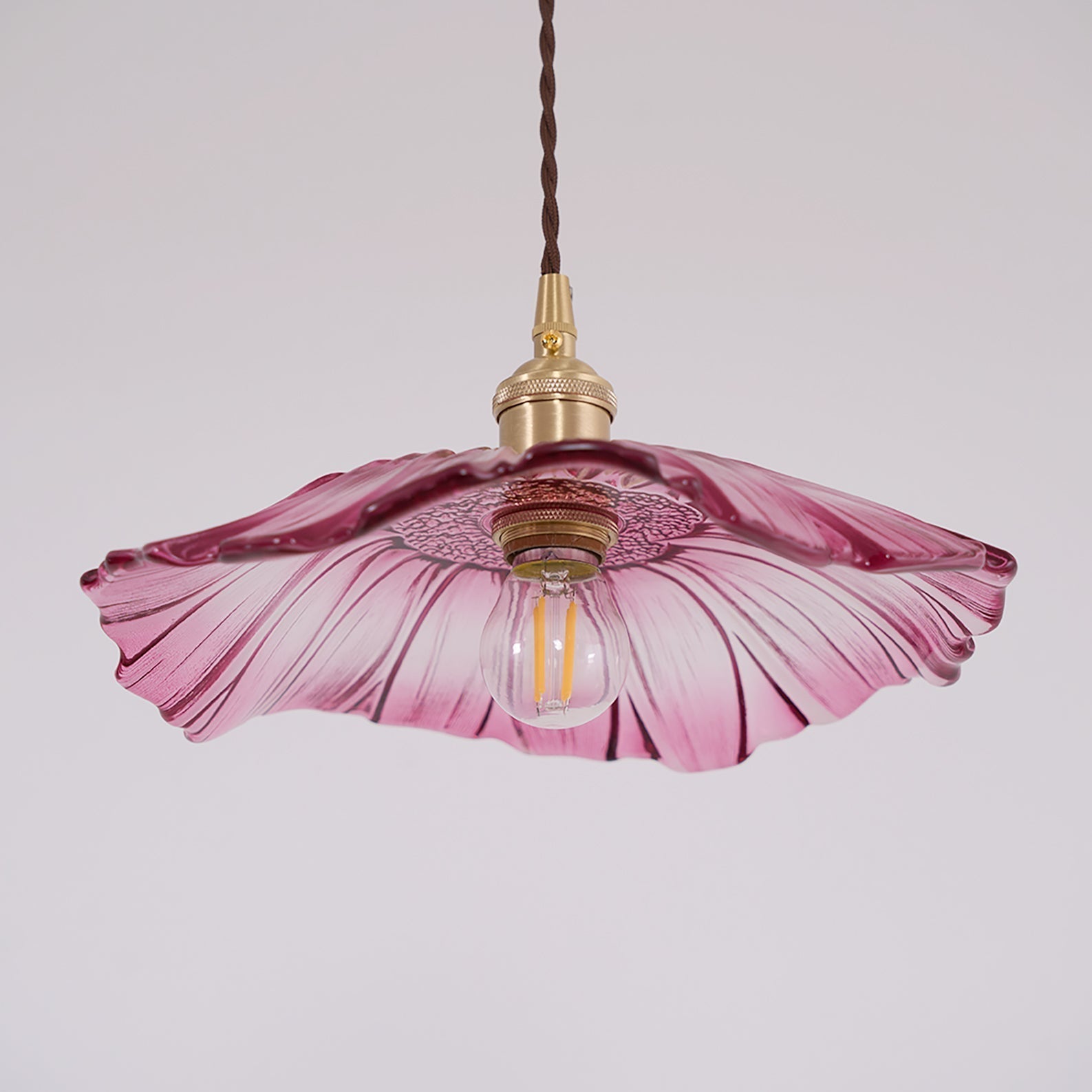 Zesorel Suspension Laiton Verre Créativité Individuelle - Neutralighting