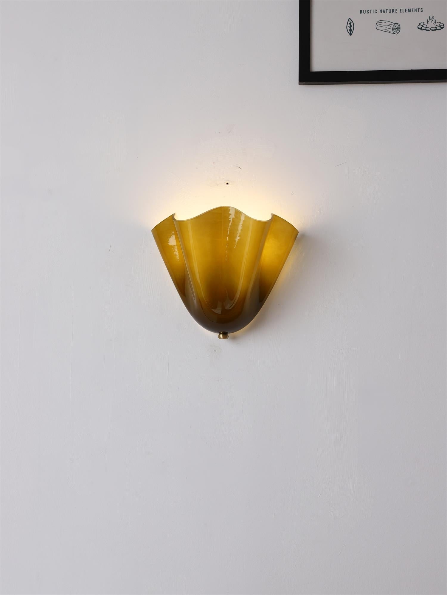 Ulcarisra Applique Murale Verre Métal Créativité Individuelle - Neutralighting