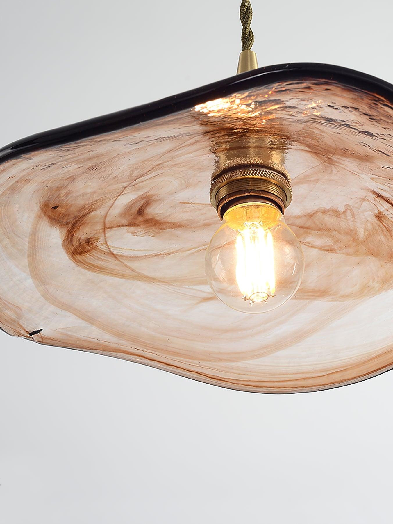 Nyros Lustre Suspendu De Luxe En Verre - Neutralighting