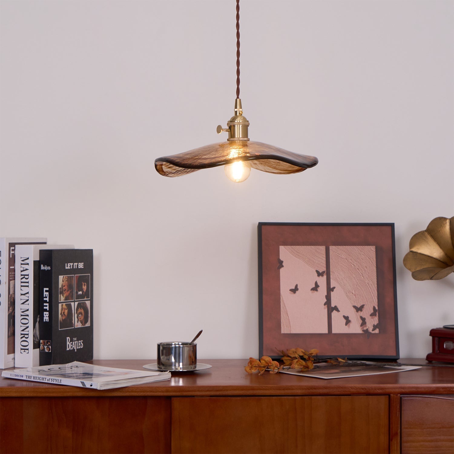 Nyros Lustre Suspendu De Luxe En Verre - Neutralighting