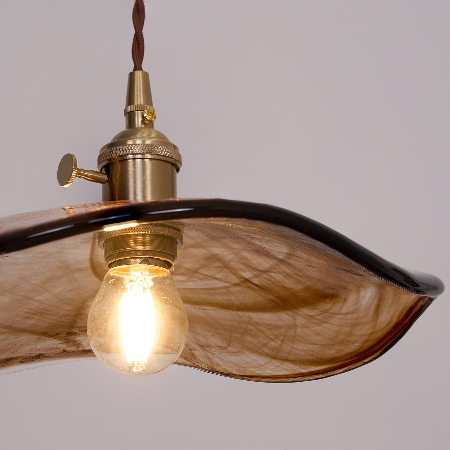 Nyros Lustre Suspendu De Luxe En Verre - Neutralighting