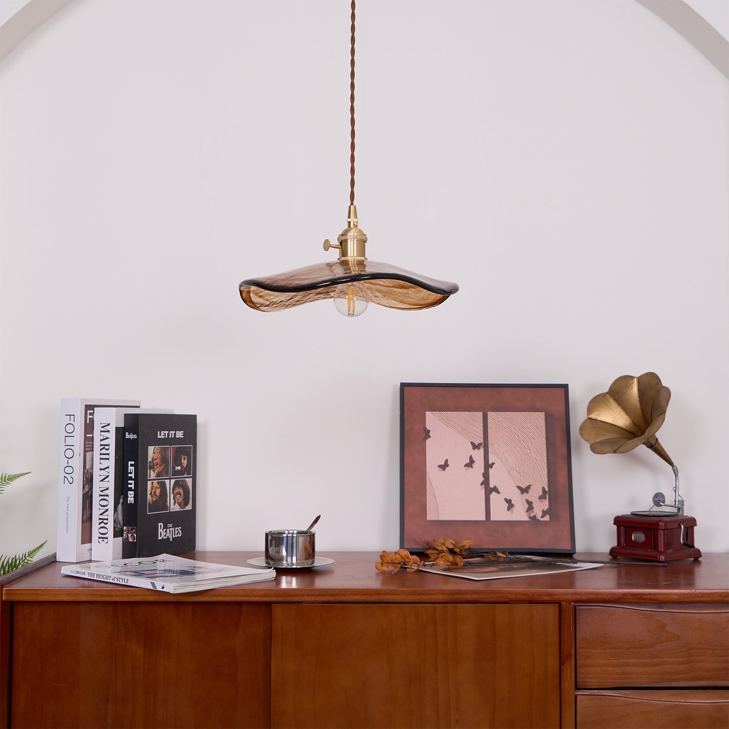 Nyros Lustre Suspendu De Luxe En Verre - Neutralighting