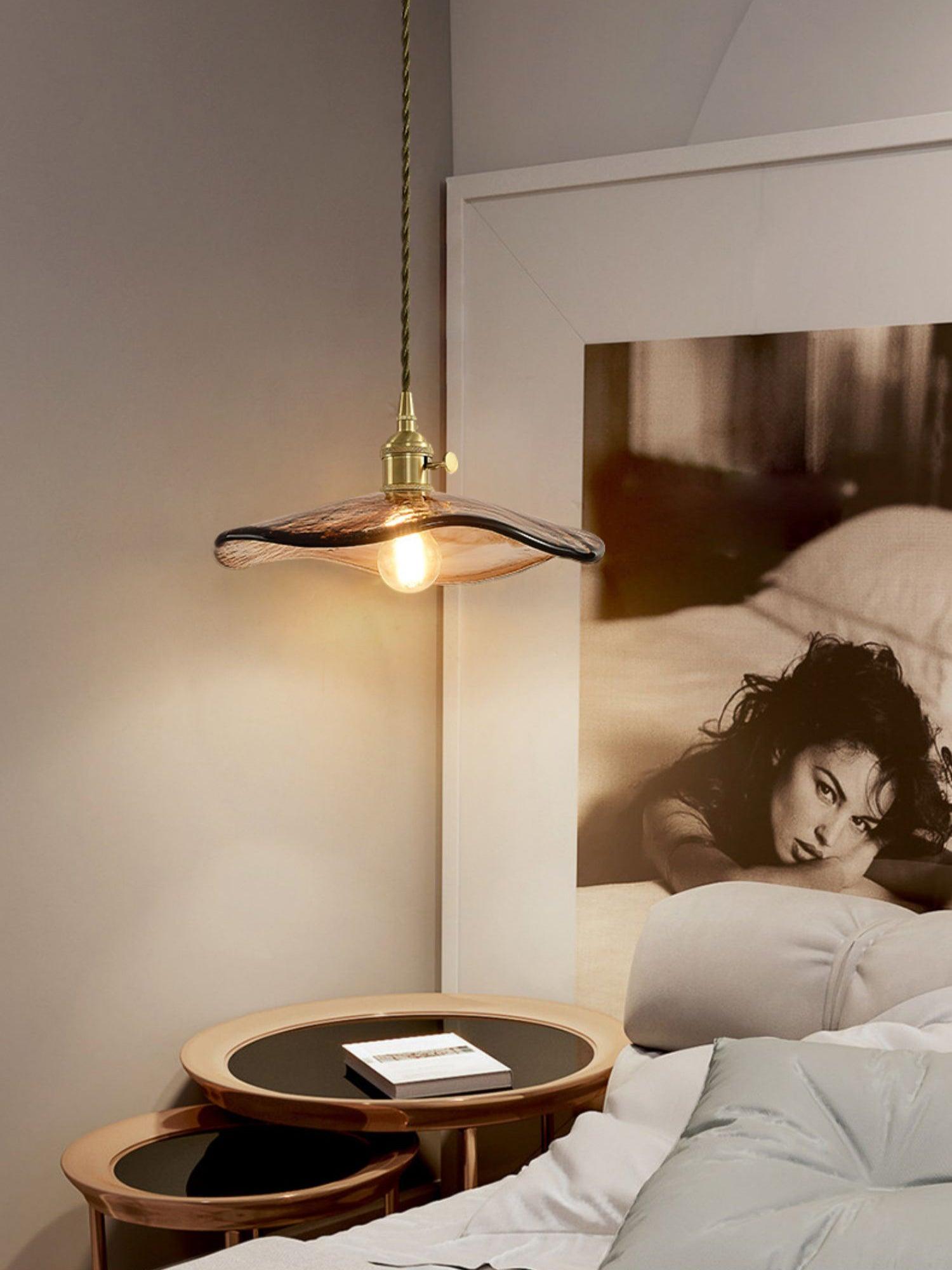 Nyros Lustre Suspendu De Luxe En Verre - Neutralighting