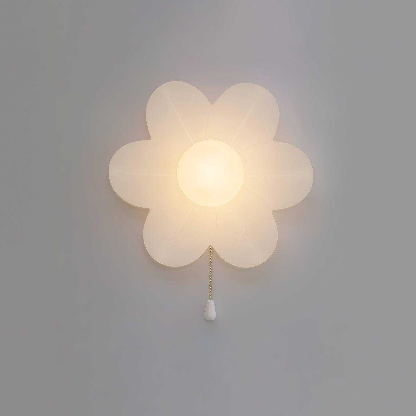Acroma Nordic Art Fleurs Résine Applique Murale - Neutralighting