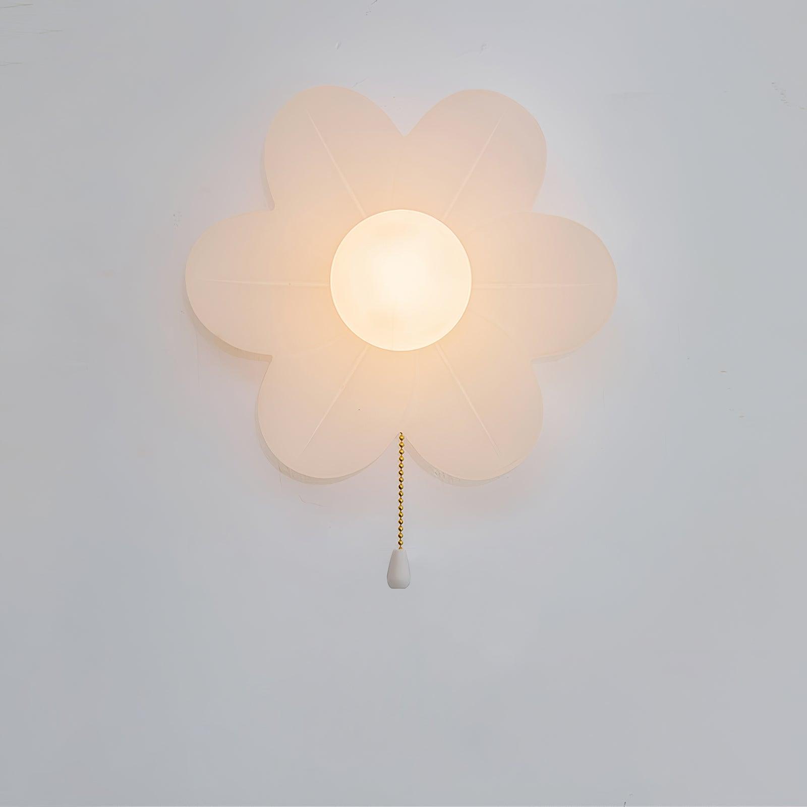 Acroma Nordic Art Fleurs Résine Applique Murale - Neutralighting
