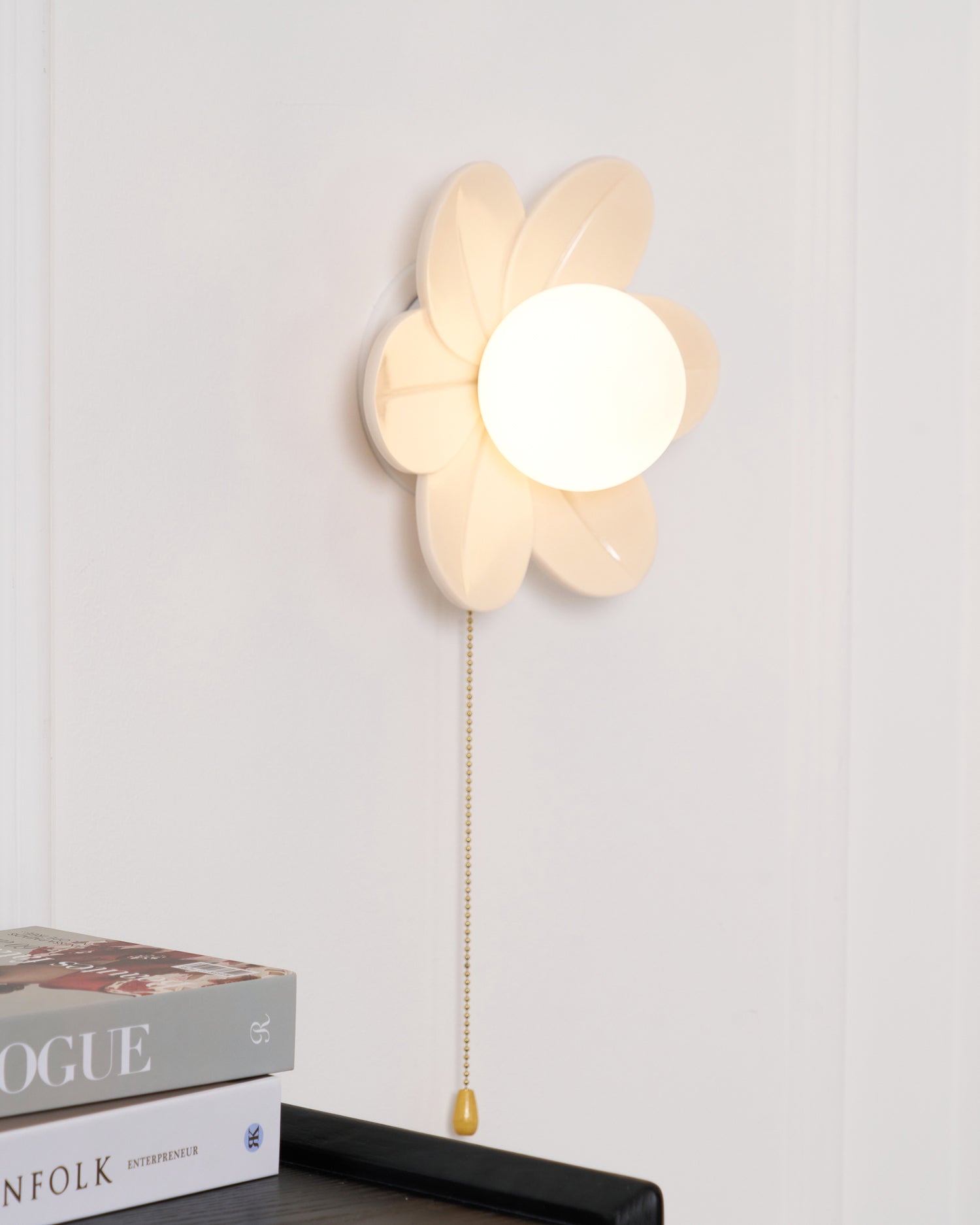 Acroma Nordic Art Fleurs Résine Applique Murale - Neutralighting