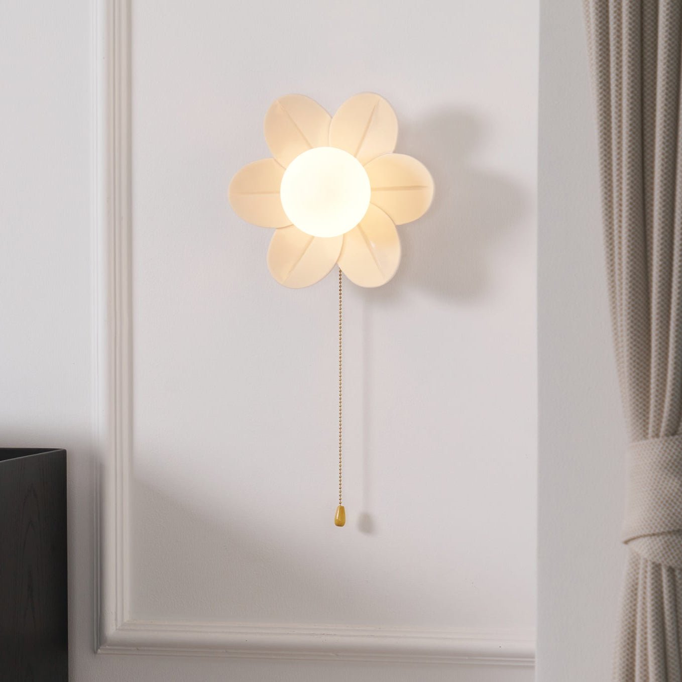 Acroma Nordic Art Fleurs Résine Applique Murale - Neutralighting