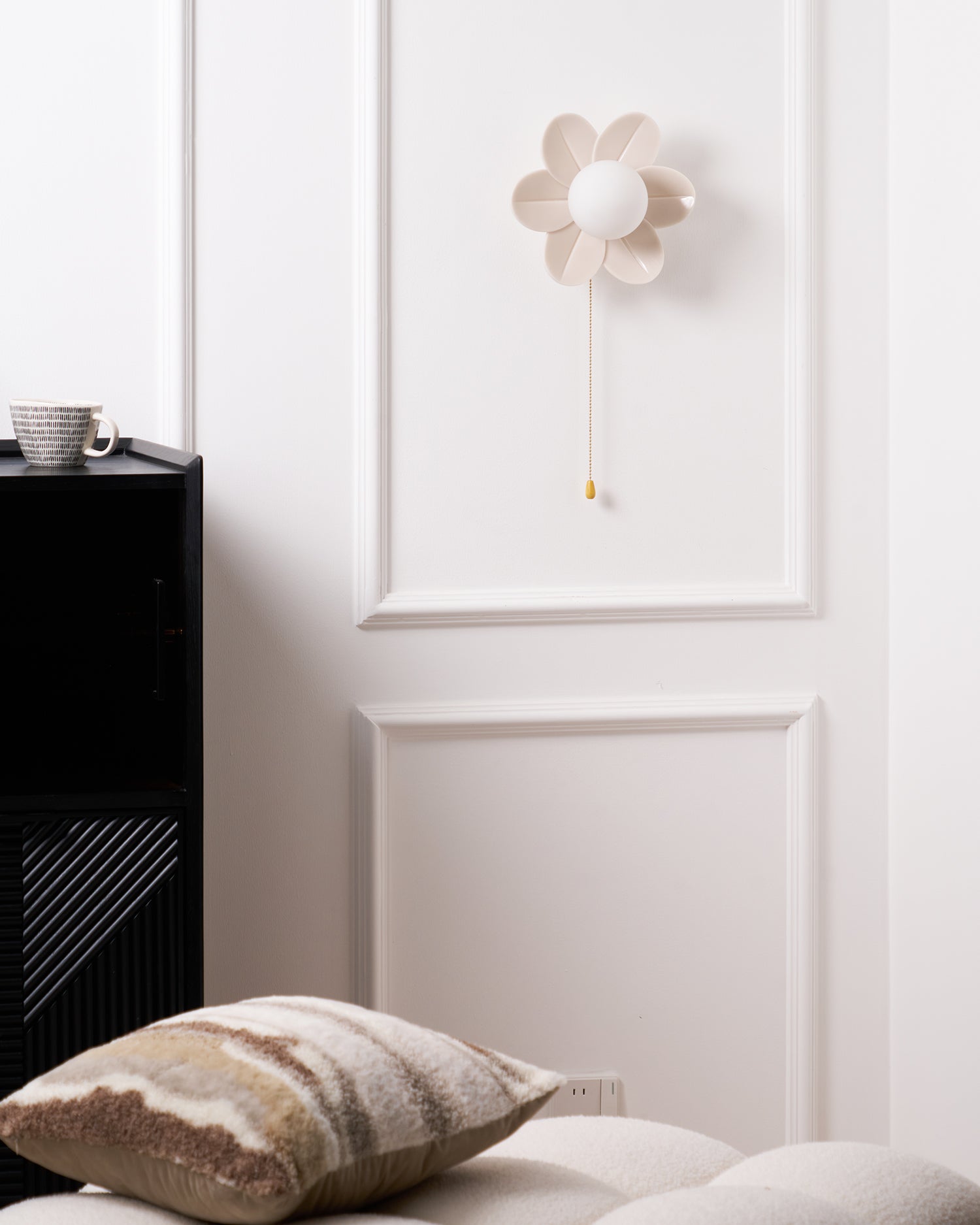 Acroma Nordic Art Fleurs Résine Applique Murale - Neutralighting
