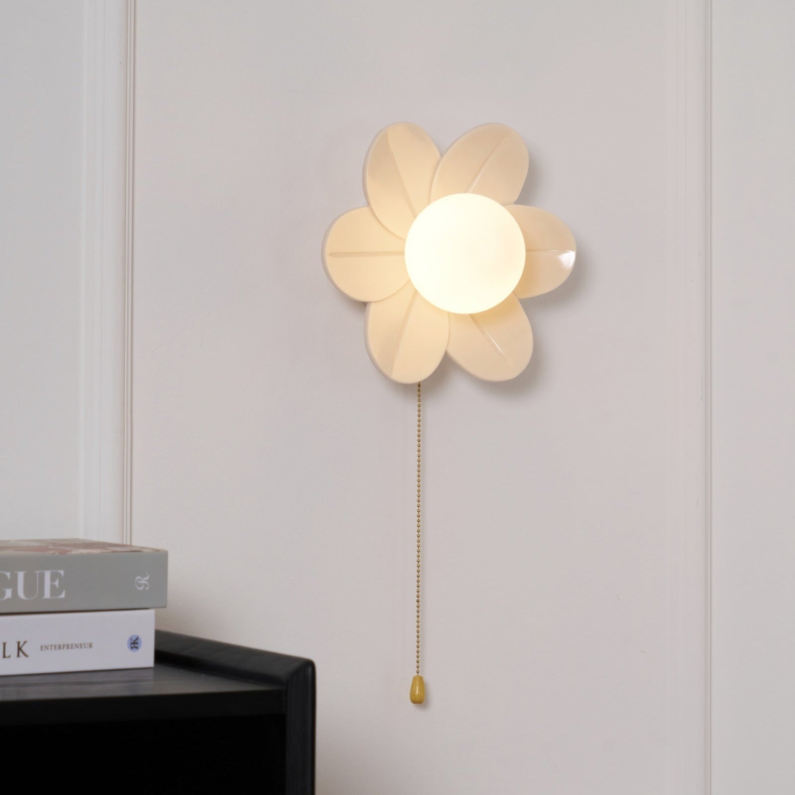 Acroma Nordic Art Fleurs Résine Applique Murale - Neutralighting