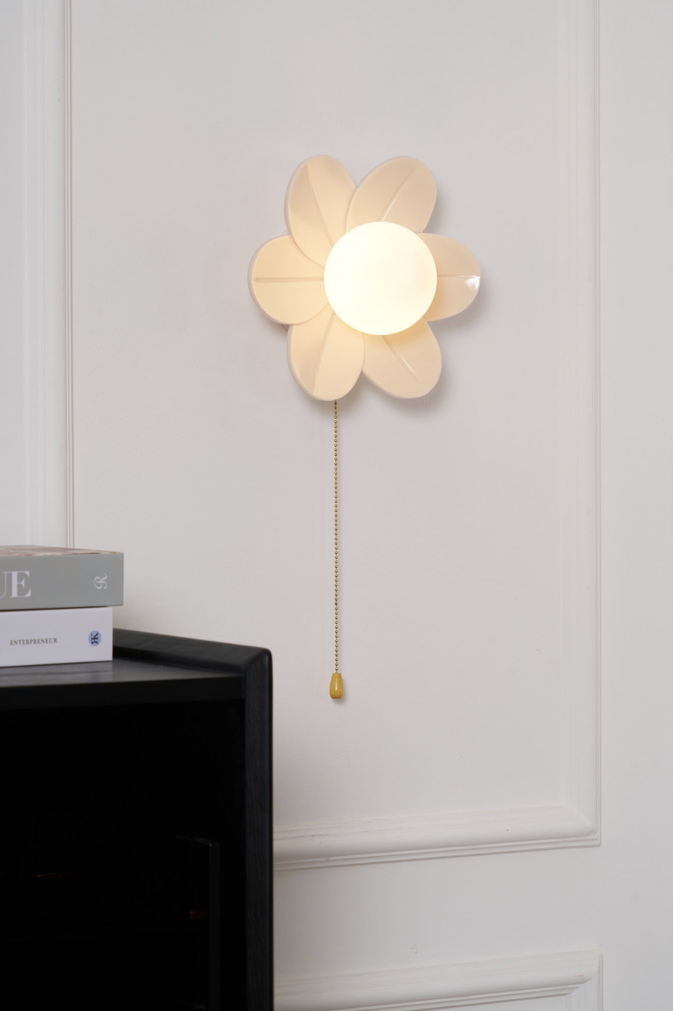 Acroma Nordic Art Fleurs Résine Applique Murale - Neutralighting