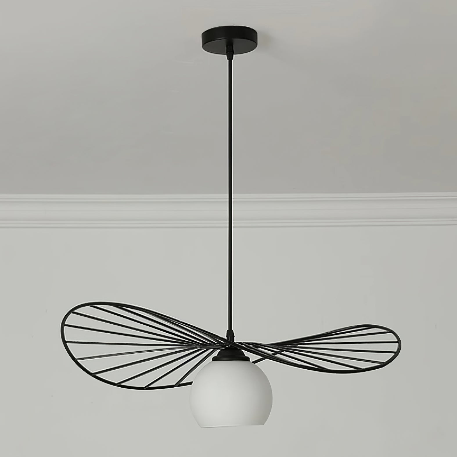 Fluora Hat Suspension Fil Sculptural - Neutralighting