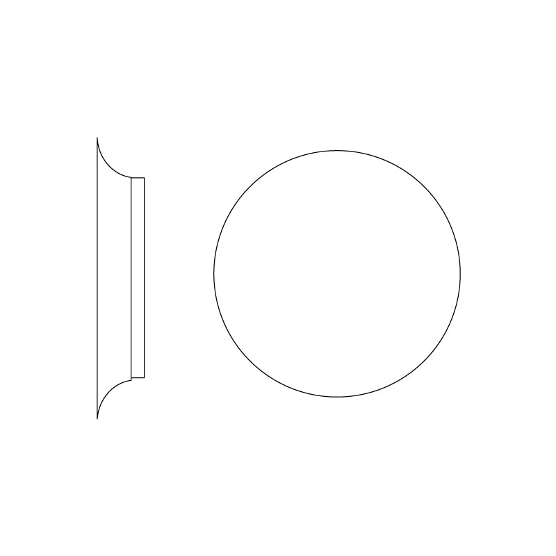 Megan Applique murale à disque géométrique - Neutralighting