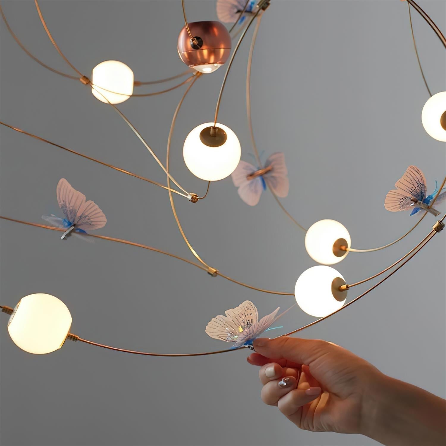 Flutterveil Chandelier Papillon Rêveur - Neutralighting