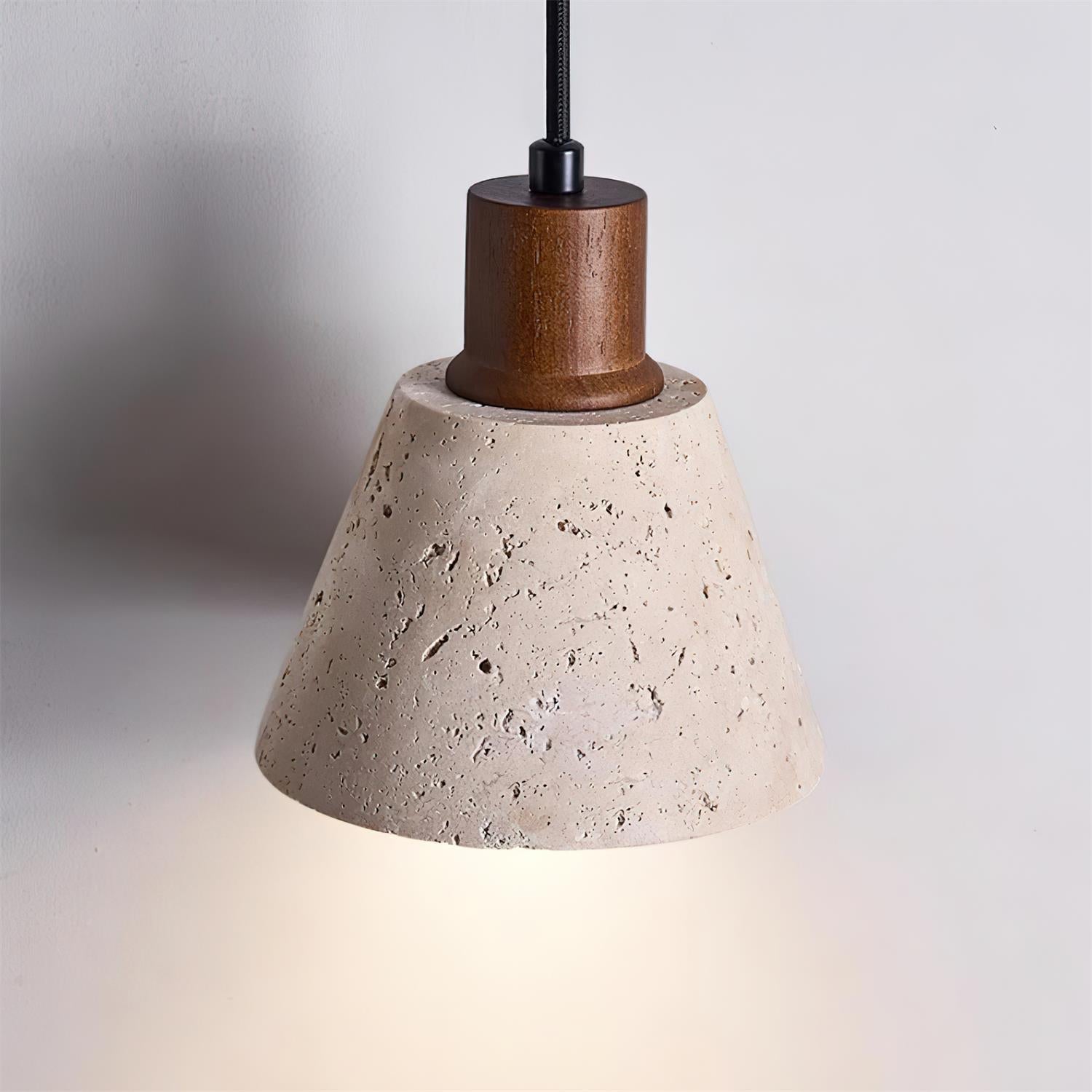 Ritta Lampe Pendante Travertin Moderne En Groupe - Neutralighting